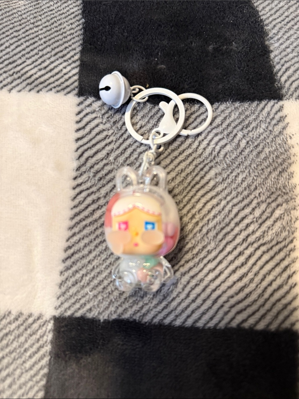 Liquid Glitter Figure Keychain